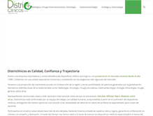 Tablet Screenshot of districlinicos.com
